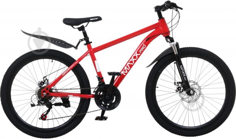 Велосипед дитячий MaxxPro kids 24` CT24013 червоний - фото 1 Велосипед дитячий MaxxPro kids 24` CT24013 червоний - фото 1