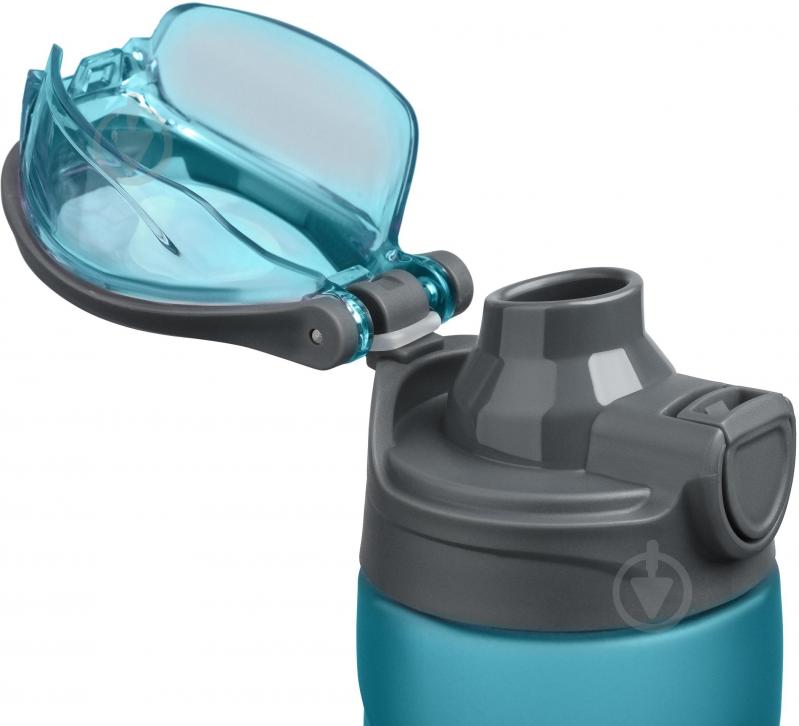 Бутылка для воды ARDESTO Matte Bottle 600 мл голубая AR2205PB - фото 3