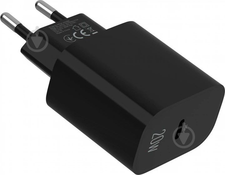 Зарядний пристрій Make 20W Type-C PD3.0 Black (MCW-2011BK) - фото 8 Зарядний пристрій Make 20W Type-C PD3.0 Black (MCW-2011BK) - фото 8