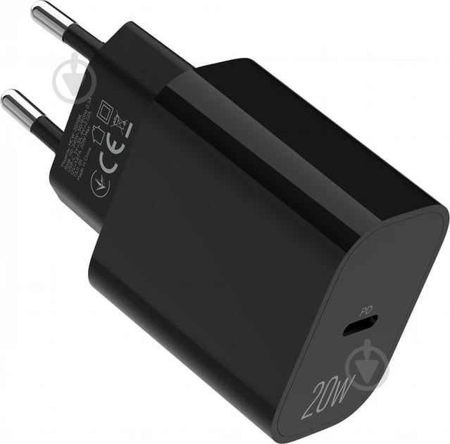 Зарядний пристрій Make 20W Type-C PD3.0 Black (MCW-2011BK) - фото 7 Зарядний пристрій Make 20W Type-C PD3.0 Black (MCW-2011BK) - фото 7