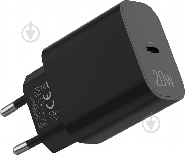 Зарядний пристрій Make 20W Type-C PD3.0 Black (MCW-2011BK) - фото 5 Зарядний пристрій Make 20W Type-C PD3.0 Black (MCW-2011BK) - фото 5