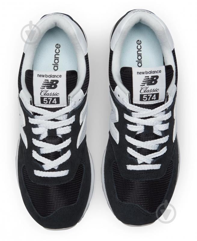 Кросівки жіночі New Balance WL574FQ2 р.37,5 чорні - фото 3