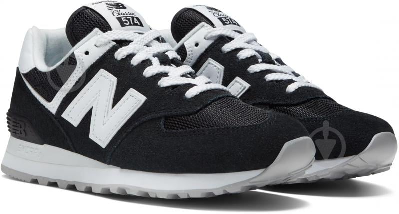 Кросівки жіночі New Balance WL574FQ2 р.37,5 чорні - фото 4