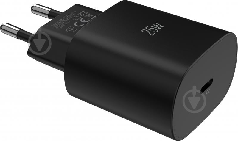 Зарядний пристрій Make 25W GaN PD Black (MCW-2511BK) - фото 6 Зарядний пристрій Make 25W GaN PD Black (MCW-2511BK) - фото 6