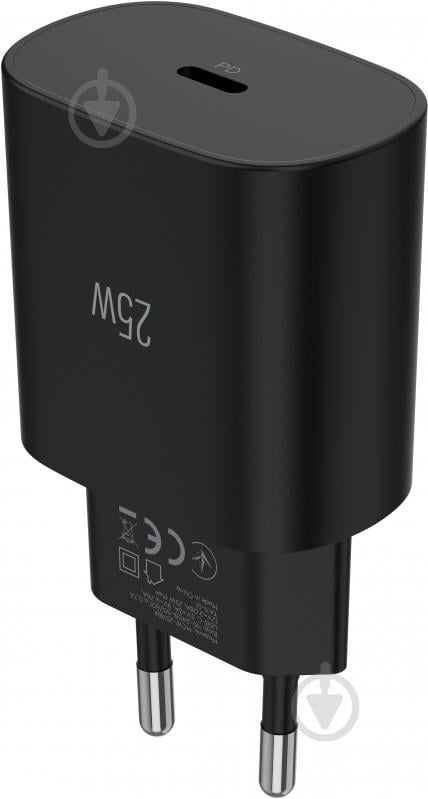 Зарядний пристрій Make 25W GaN PD Black (MCW-2511BK) - фото 4 Зарядний пристрій Make 25W GaN PD Black (MCW-2511BK) - фото 4