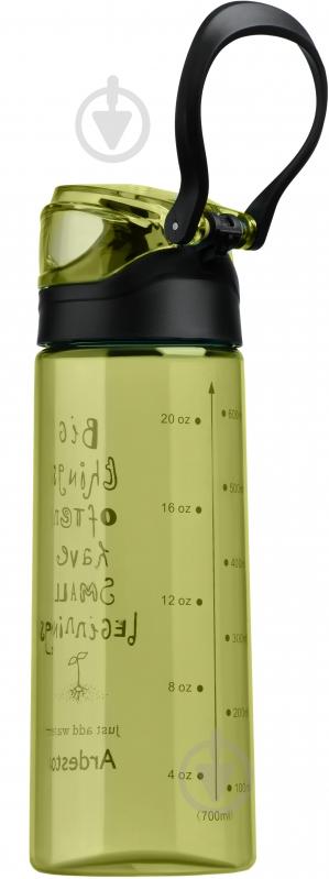 Бутылка для воды ARDESTO Big things 700 мл зеленая AR2206PG - фото 2