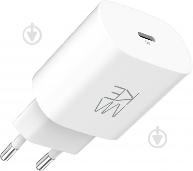 Зарядний пристрій Make 25W GaN PD White (MCW-2511WH) - фото 5 Зарядний пристрій Make 25W GaN PD White (MCW-2511WH) - фото 5