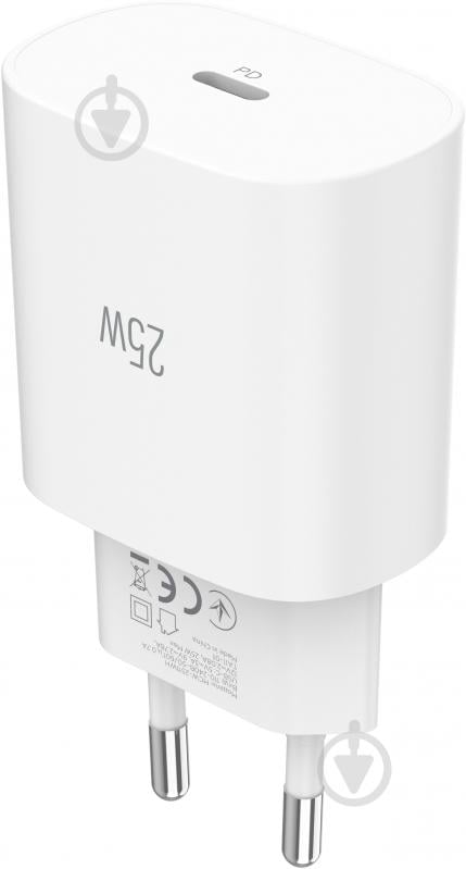 Зарядний пристрій Make 25W GaN PD White (MCW-2511WH) - фото 4 Зарядний пристрій Make 25W GaN PD White (MCW-2511WH) - фото 4