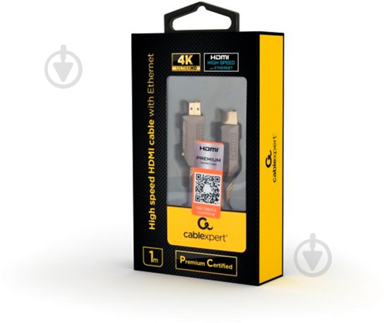 Кабель Cablexpert V.2.0 1 м черный (CCBP-HDMIPCC-1M) - фото 3