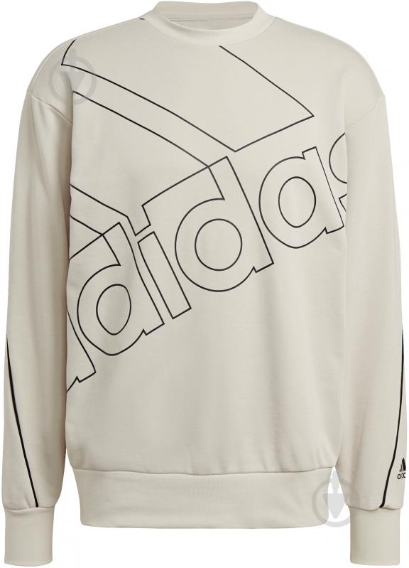 Світшот Adidas U FAVS Q1 SWT GK9373 р. L бежевий - фото 1