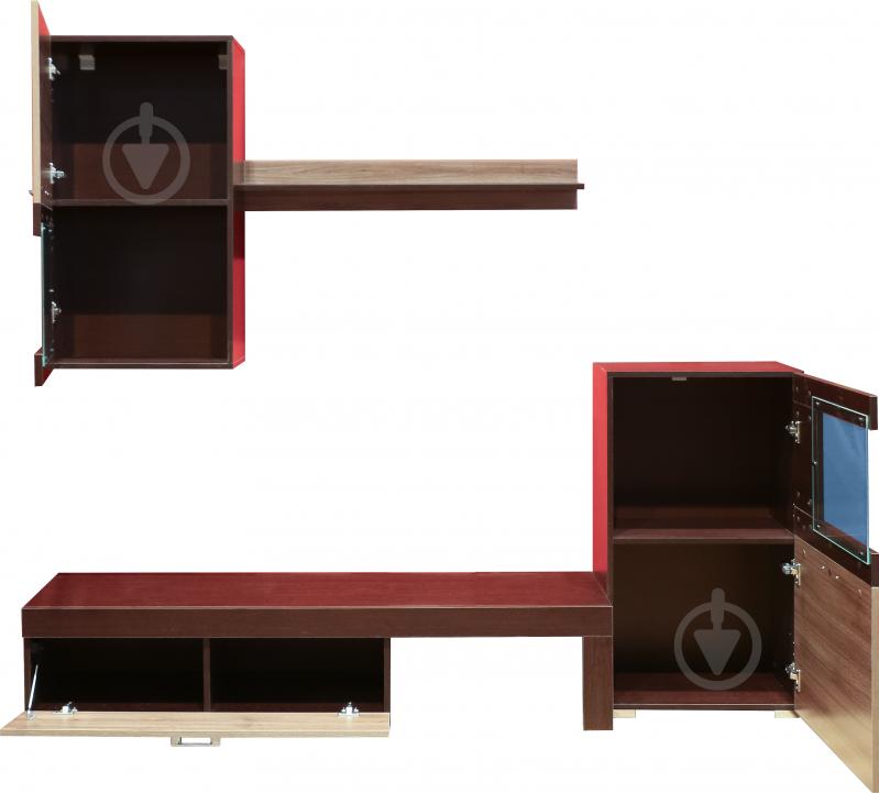 Стенка Фолк правая Embawood венге - фото 3