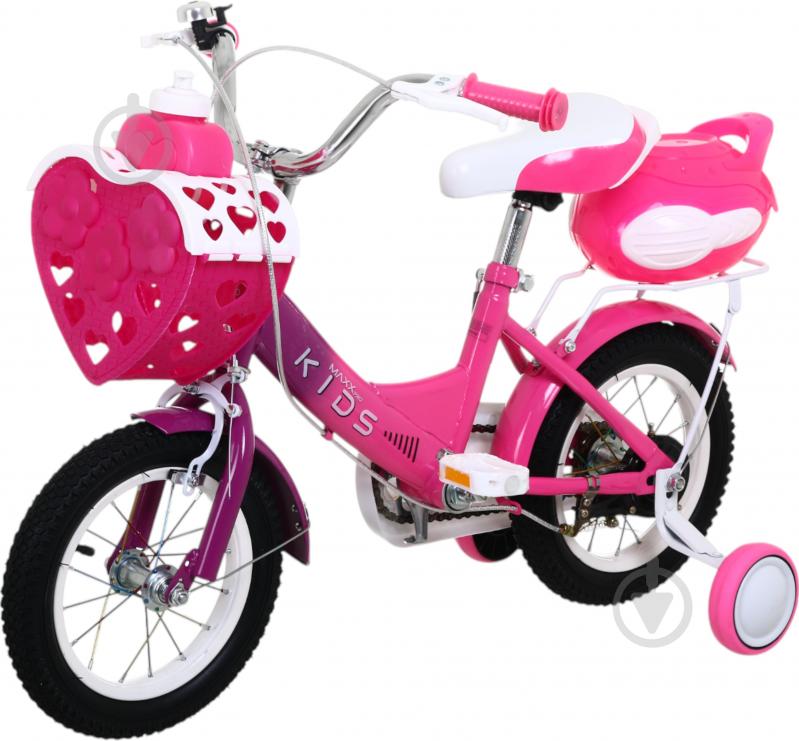 Велосипед дитячий MaxxPro kids 12' KQ-17 рожевий - фото 1 Велосипед дитячий MaxxPro kids 12' KQ-17 рожевий - фото 1
