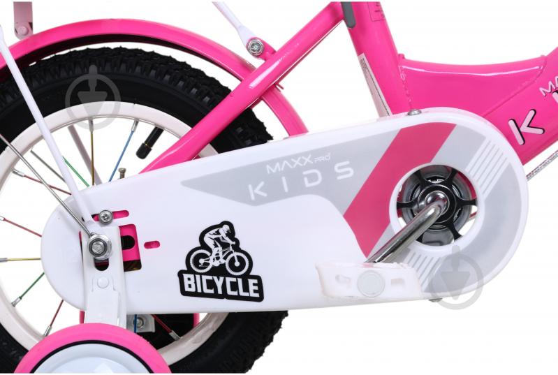 Велосипед дитячий MaxxPro kids 12' KQ-17 рожевий - фото 9
