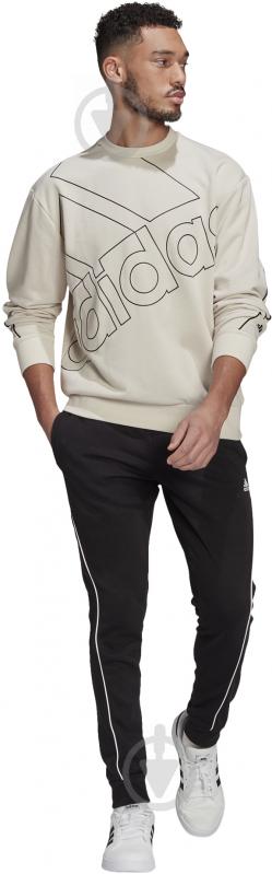 Свитшот Adidas U FAVS Q1 SWT GK9373 р. XL бежевый - фото 2