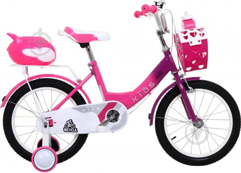 Велосипед дитячий MaxxPro kids 16' KQ-17 рожевий - фото 2