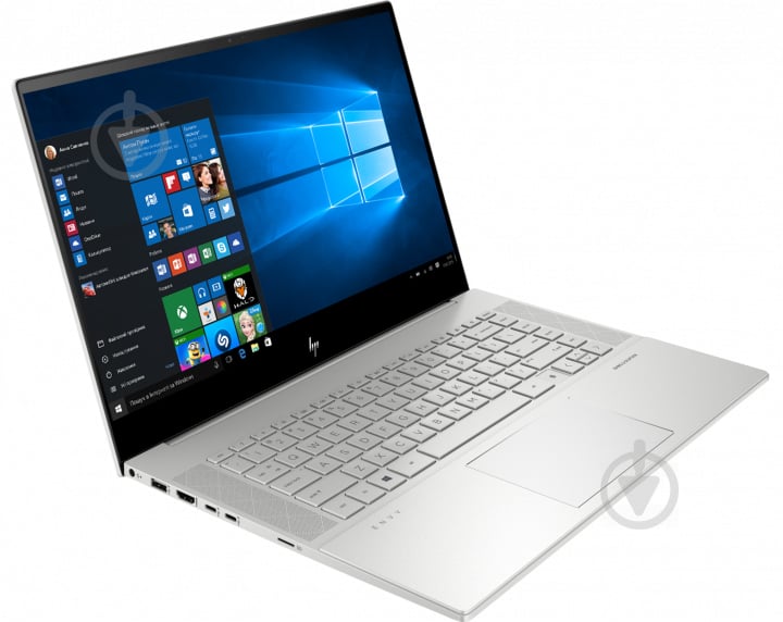 Ноутбук HP ENVY 15-ep0022ur 15,6 (1U9K2EA) silver - фото 2