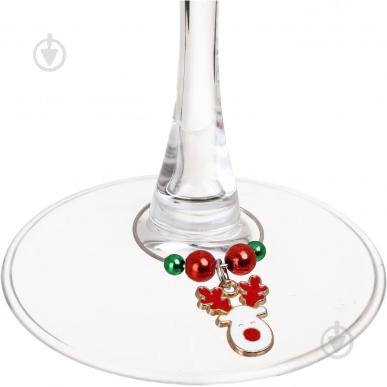 Набор маркеров для бокалов Excellent Houseware Christmas 4x2,5 см 6 шт - фото 11