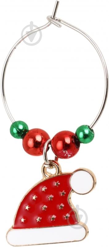 Набор маркеров для бокалов Excellent Houseware Christmas 4x2,5 см 6 шт - фото 2