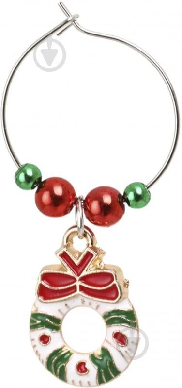 Набор маркеров для бокалов Excellent Houseware Christmas 4x2,5 см 6 шт - фото 4