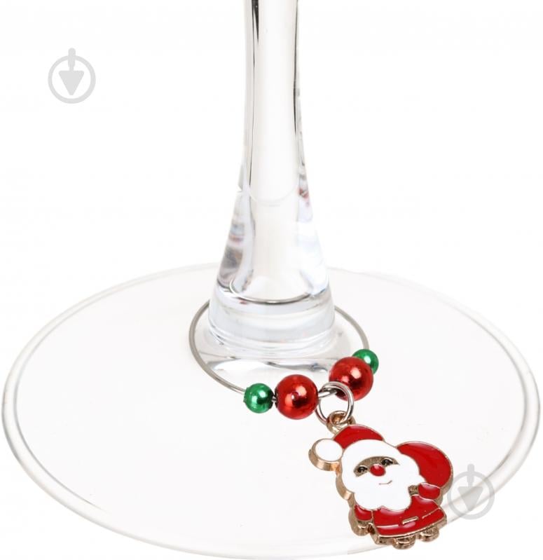 Набор маркеров для бокалов Excellent Houseware Christmas 4x2,5 см 6 шт - фото 7