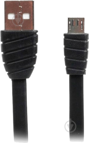 Кабель Cablexpert 1 м чорний (CCPB-M-USB-02BK) - фото 1
