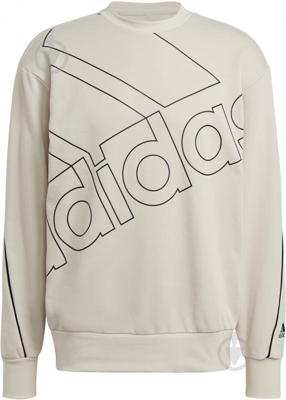 Світшот Adidas U FAVS Q1 SWT GK9373 р. S бежевий - фото 1