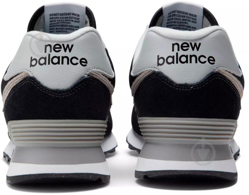 Кроссовки мужские демисезонные New Balance ML574EVB р.41,5 черные - фото 6