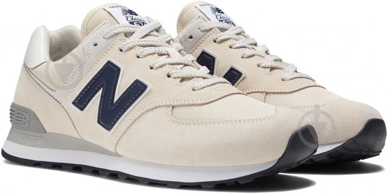 Кроссовки мужские New Balance ML574EQ2 р.42 бежевые - фото 4