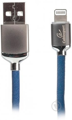 Кабель Cablexpert 1 м синий (CCPB-L-USB-07B) - фото 1