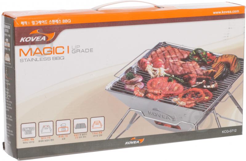 Гриль Kovea  Magic I Stainless BBQ KCG-0712 - фото 4