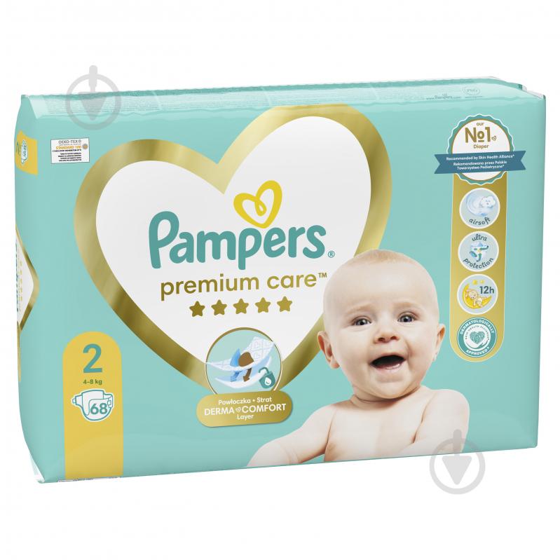 Підгузки Pampers Premium Care 2 4-8 кг 68 шт. - фото 3