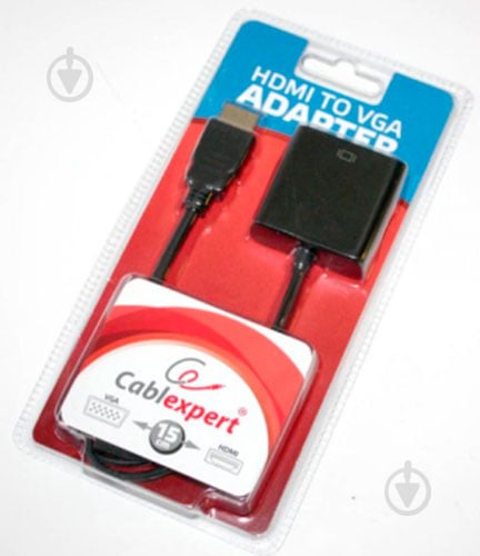 Переходник Cablexpert 0,15 м (B-HDMI-VGA-03) - фото 2