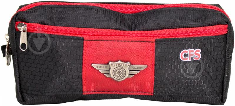 Пенал Stern CFS85349 Cool For School красный с черным - фото 1