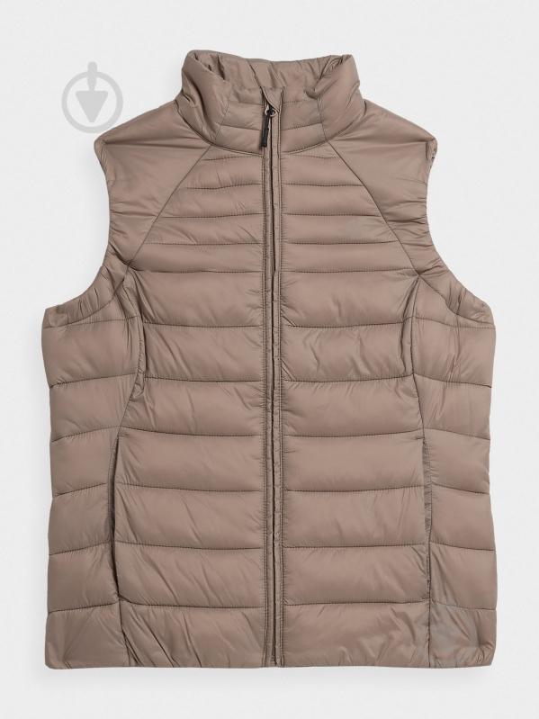 Жилет 4F VEST F072 4FAW23TVESF072-82S р.XS коричневий - фото 4