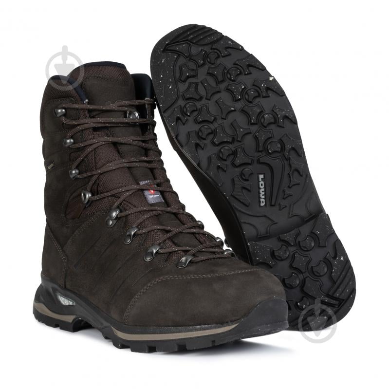 Ботинки тактические Lowa зимние Yukon Ice II GTX Ebenholz р.45 210685/0499 [019] Black - фото 4