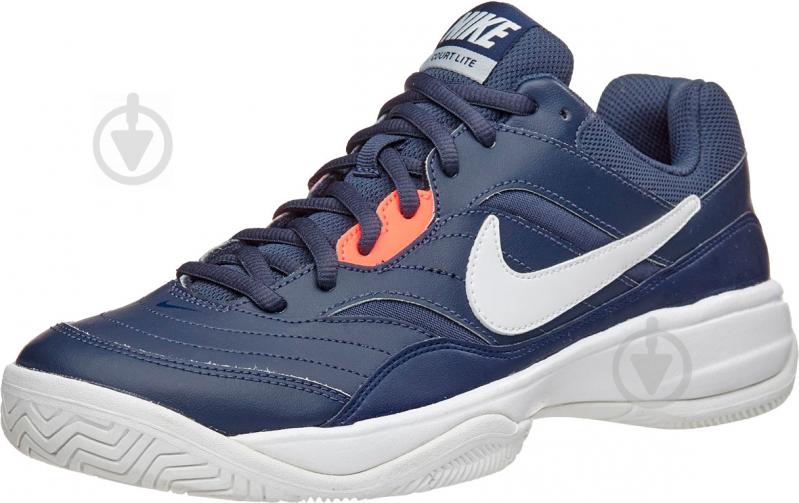 Кроссовки мужские демисезонные Nike COURT LITE 845021-403 р.42 синие - фото 1