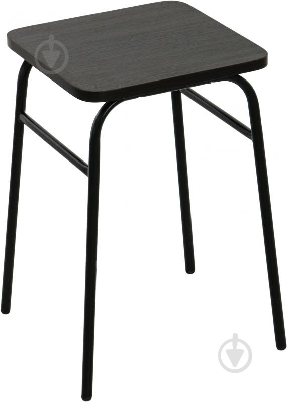 Табурет твердый черный / черный - фото 1 Табурет твердый черный / черный - фото 1