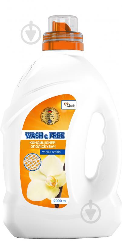 Пом'якшувач Wash&Free Ванильна орхідея 2 л - фото 1