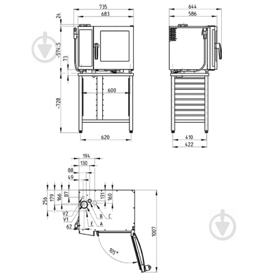 Пароконвектомат RETIGO B623i - фото 3