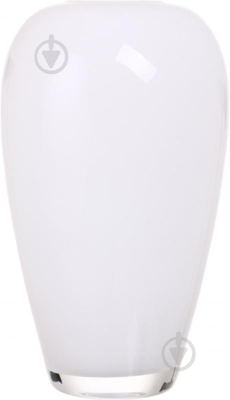 Ваза скляна Wrzesniak Glassworks Balloon 30 см білий 17-9293A - фото 3