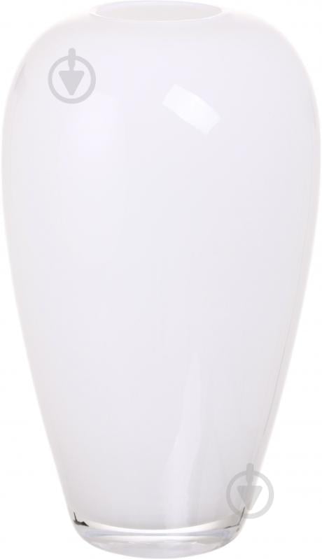 Ваза скляна Wrzesniak Glassworks Balloon 30 см білий 17-9293A - фото 1 Ваза скляна Wrzesniak Glassworks Balloon 30 см білий 17-9293A - фото 1