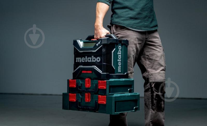 Радиоприемник аккумуляторный Metabo 12,0/18,0V RC 32W BT DAB+ 600779850 - фото 14