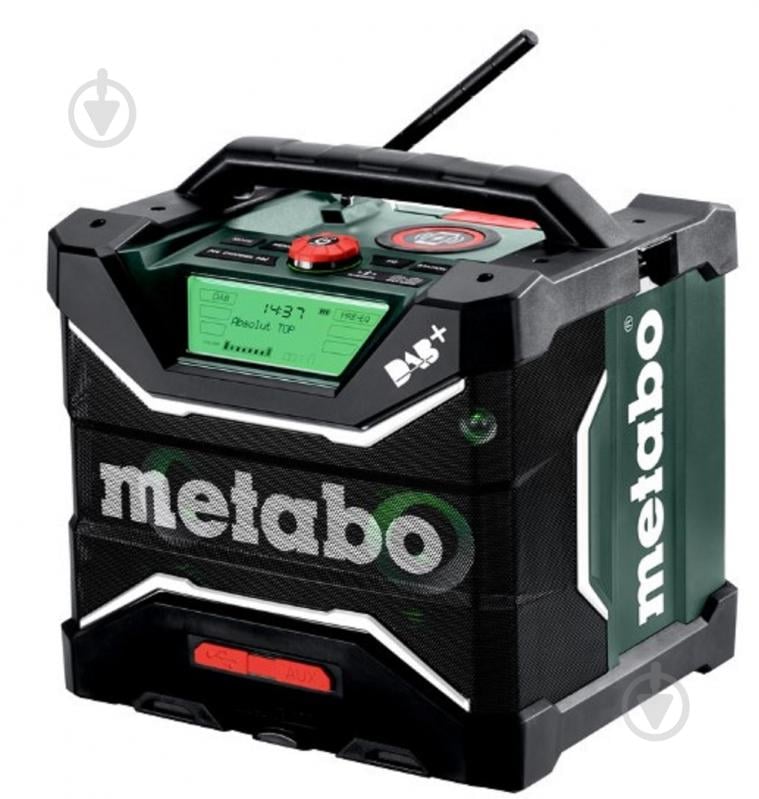 Радіоприймач акумуляторний Metabo 12,0/18,0V RC 32W BT DAB+ 600779850 - фото 2