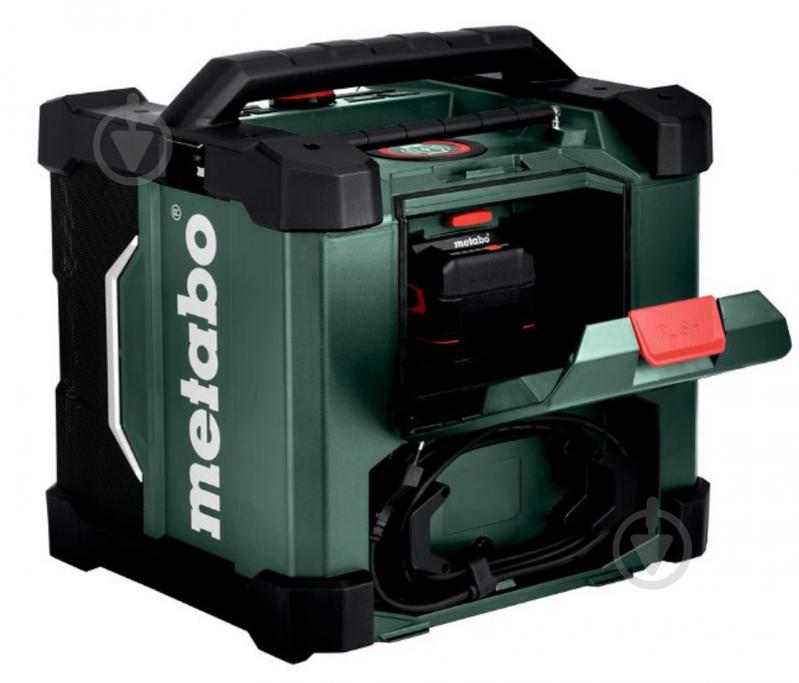 Радіоприймач акумуляторний Metabo 12,0/18,0V RC 32W BT DAB+ 600779850 - фото 5