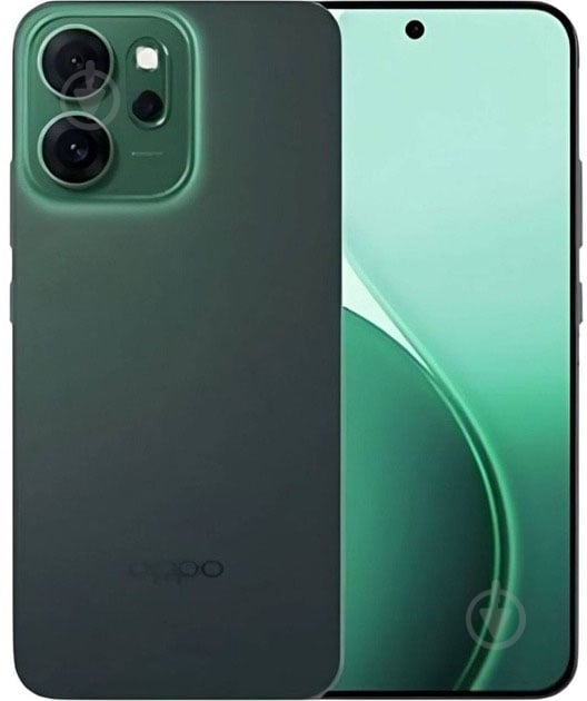 Смартфон OPPO Reno14FS 8/256GB luminous green (CPH2743 GREEN 8/256) - фото 1