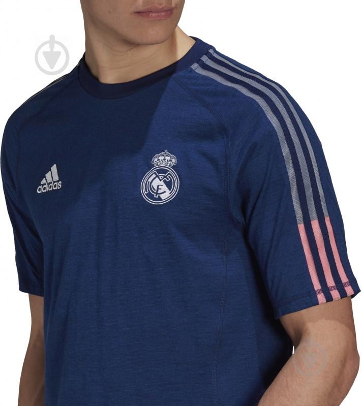 Футболка Adidas REAL TRAVEL TEE GL0047 р.2XL темно-синій - фото 7