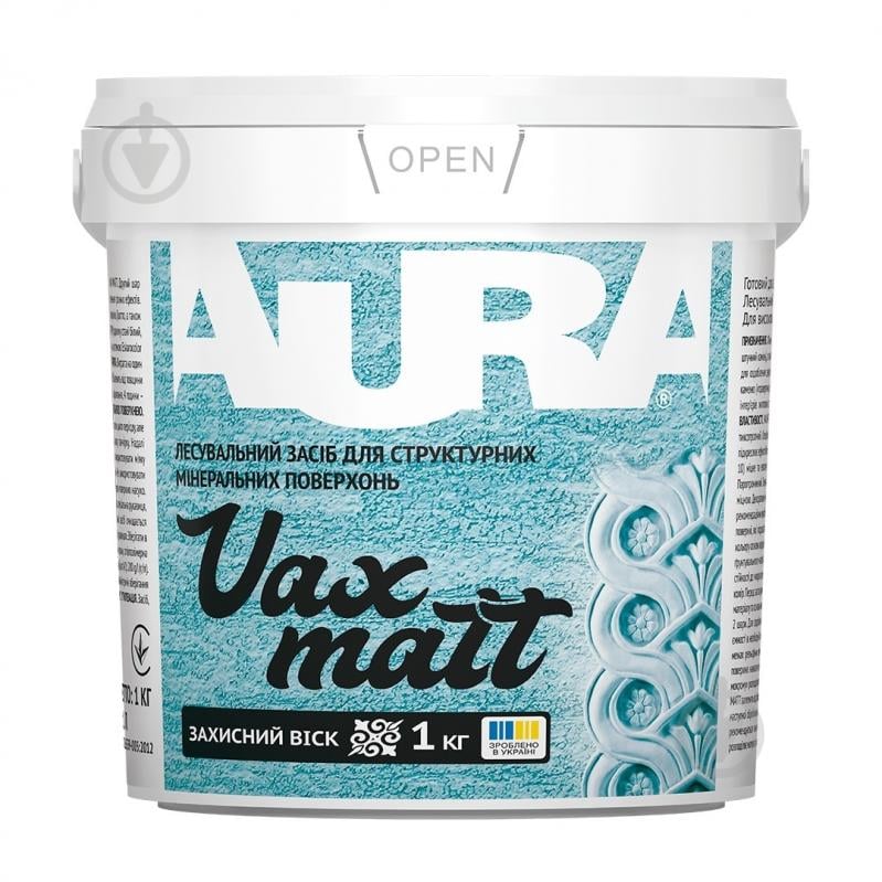 Декоративний віск Aura® Vax Matt прозорий 1 кг - фото 1