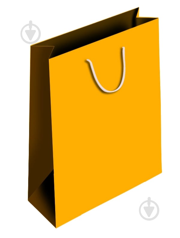 Пакет бумажный 400x300x170 мм оранжевый PBS - фото 1 Пакет бумажный 400x300x170 мм оранжевый PBS - фото 1