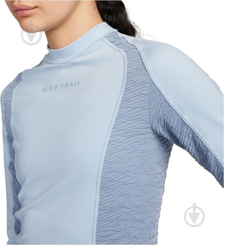 Футболка Nike Trail LS FN4706-440 р.L блакитний - фото 3 Футболка Nike Trail LS FN4706-440 р.L блакитний - фото 3