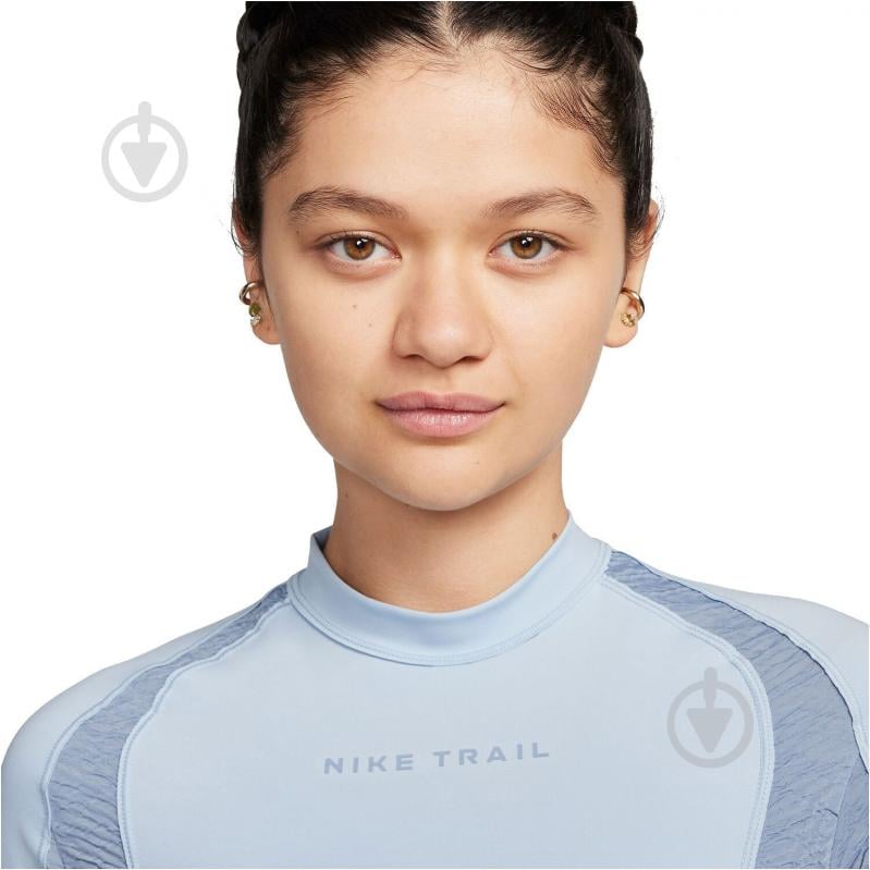 Футболка Nike Trail LS FN4706-440 р.L блакитний - фото 5 Футболка Nike Trail LS FN4706-440 р.L блакитний - фото 5